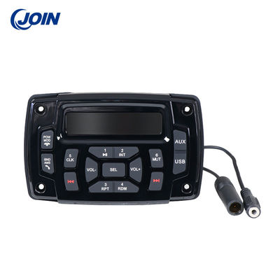 Wodoodporny zestaw stereo do wózka golfowego Czarny elektryczny samochód do golfa Radio ODM
