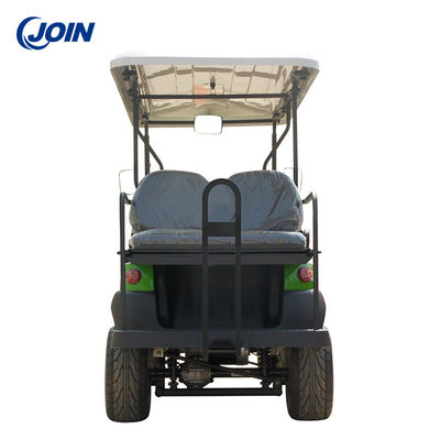 Wodoodporne skórzane siedzenia wózka golfowego Zwiedzanie wózka golfowego Tylne składane siedzenie