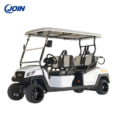 Bicolor 2-osobowy elektryczny wózek golfowy EXCAR Buggy Fotelik samochodowy Pakiet z perłowej bawełny