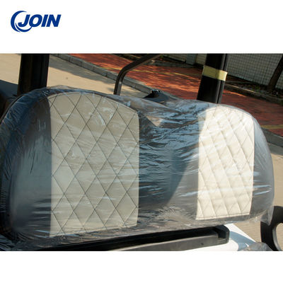 Lozenge Custom Golf Cart Seat Wodoodporny 2-osobowy wózek czarno-biały