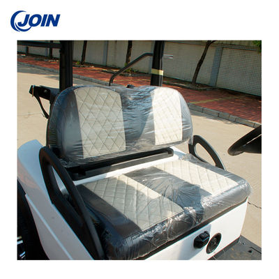 Lozenge Custom Golf Cart Seat Wodoodporny 2-osobowy wózek czarno-biały