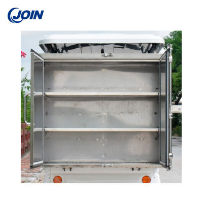 Trapezium Golf Buggy Golf Car Cargo Box / Utility Cargo Box Stal nierdzewna