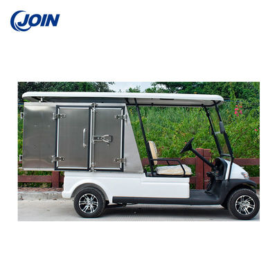 Trapezium Golf Buggy Golf Car Cargo Box / Utility Cargo Box Stal nierdzewna