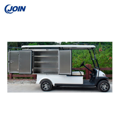 Trapezium Golf Buggy Golf Car Cargo Box / Utility Cargo Box Stal nierdzewna